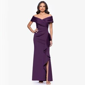 Deep Purple Formal Gown - Mother of the Bride